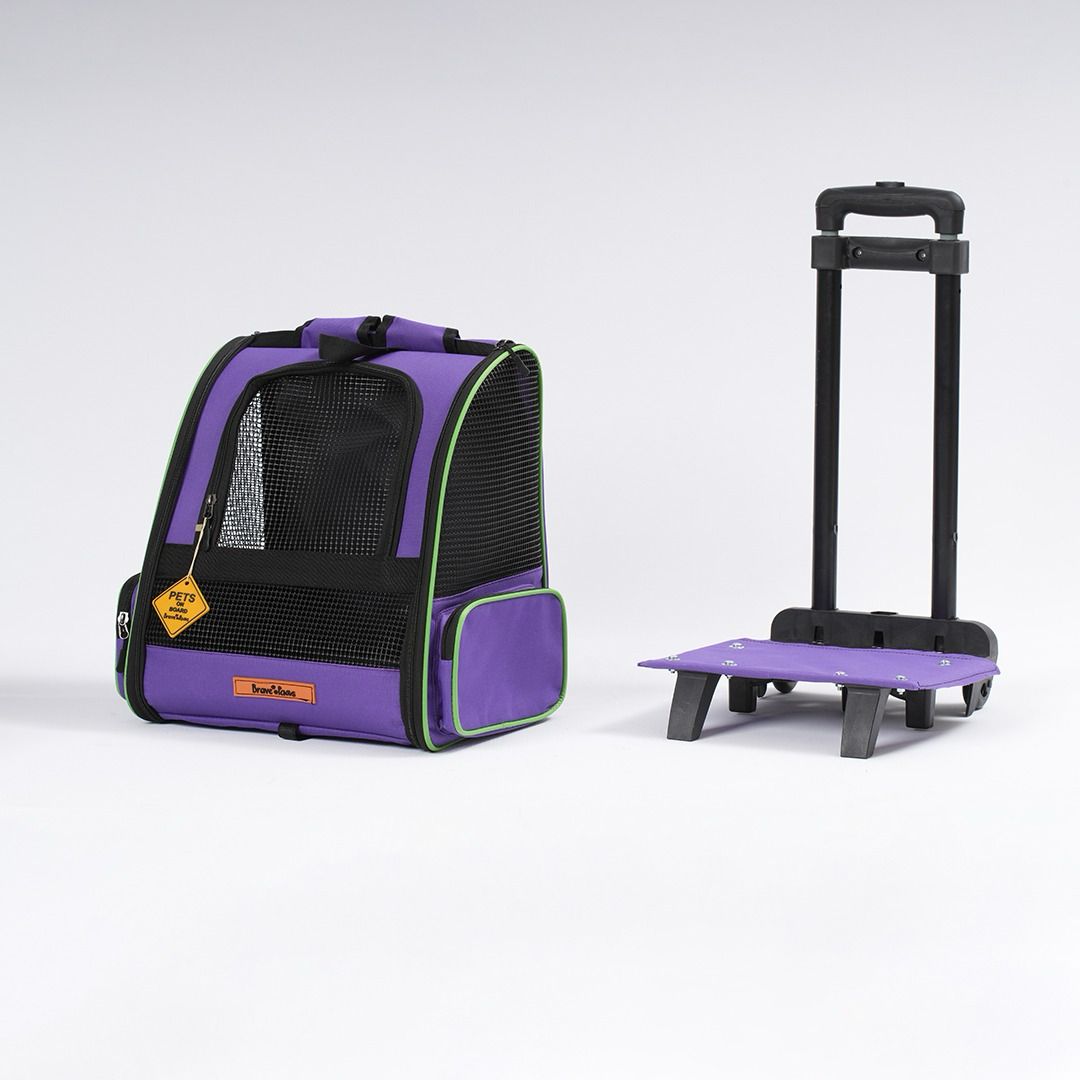 BR.PAWS 2 TEKERLEKLİ MODEL KEDİ VE KÖPEK TAŞIMA ÇANTASI